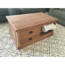 Teakhouten salontafel
