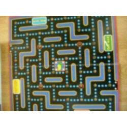 pac man -MB spel spannend tot de laatste hap