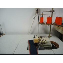 Industrie Lockmachine Siruba 5 Draads dubbel transport