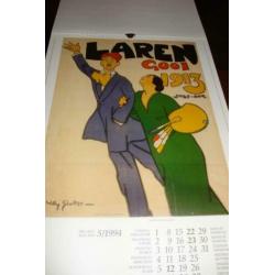 poster kalender 10 stuk 2001 - 2010 ooms avenhorn
