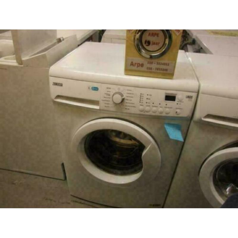 wasmachine 7 kg 1400 Zanussi=AEG A+185 euro Arpe Kampen