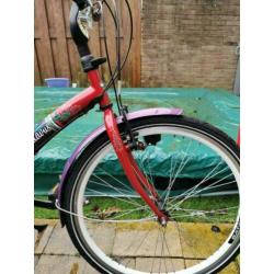 Mooie Batavus Gabbana meisjesfiets 26 inch, 3v