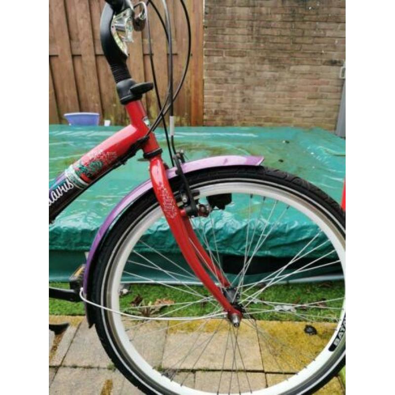 Mooie Batavus Gabbana meisjesfiets 26 inch, 3v