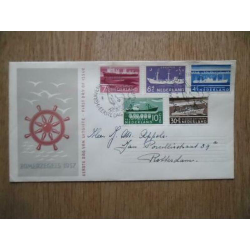 Nederland. FDC E28 tot en met E32. CW 134 euro