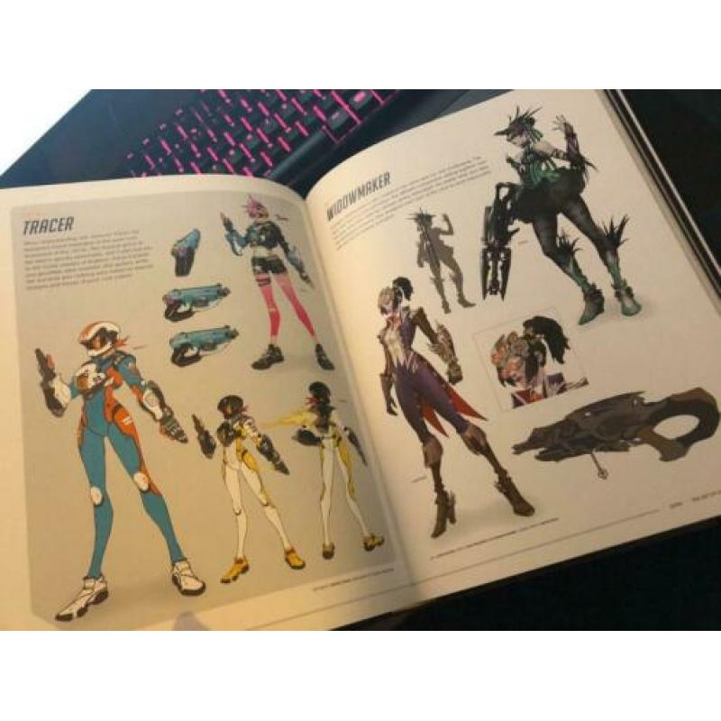 The Art Of Overwatch - concept art boek