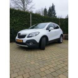 Opel Mokka 1.6 16V 85KW 2015 Wit Navi, trekhaak. Nieuwstaat