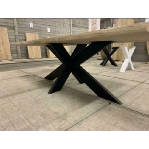 AANBIEDING stalen tafelpoten matrix poot u x tafel poten