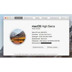 Apple iMac 27inch core i7 /videokaart 2 GB/ Hdd 2TB