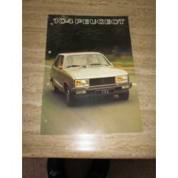 Peugeot 104 auto Folder