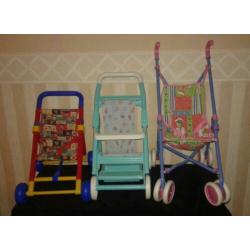 Wandelwagen / Buggy voor pop > voor de echte 'moeders'!