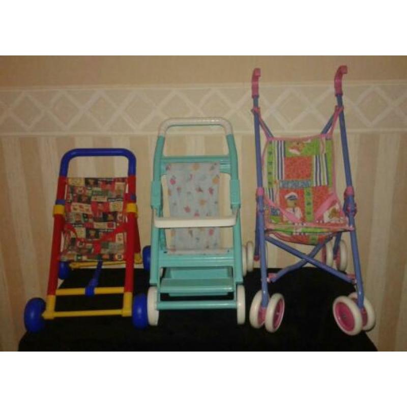 Wandelwagen / Buggy voor pop > voor de echte 'moeders'!