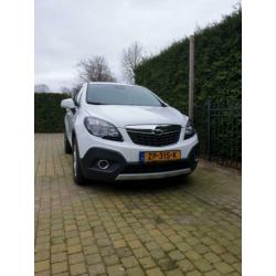 Opel Mokka 1.6 16V 85KW 2015 Wit Navi, trekhaak. Nieuwstaat