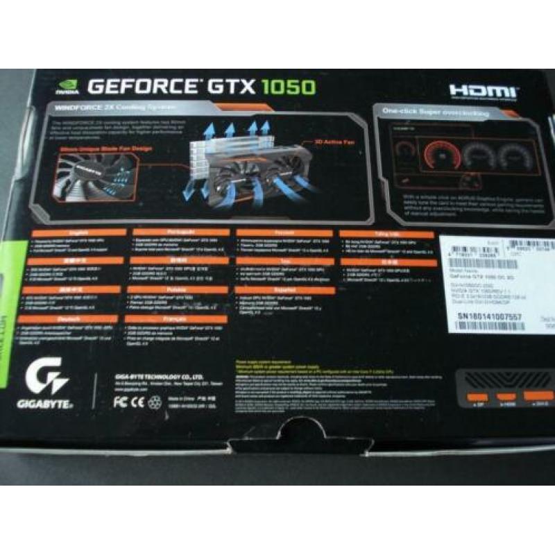 Gigabyte Geforce GTX1050