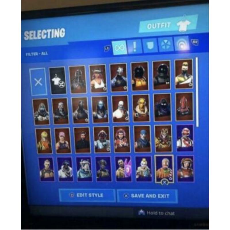 Fornite account sale!! Wees er snel bij