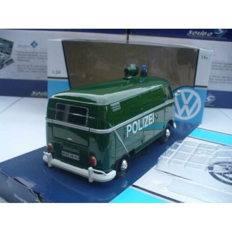 VW Volkswagen T1 Bus Polizei Motormax 1/24