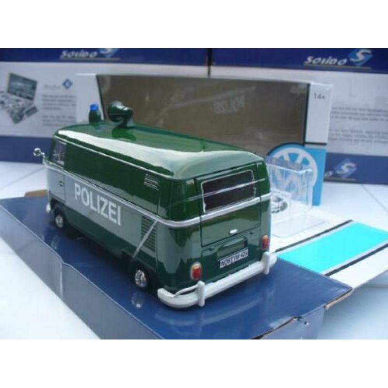 VW Volkswagen T1 Bus Polizei Motormax 1/24