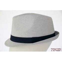 Gleufhoed Trilby Hawkins beige blauw of grijs 58, 59, 60 new