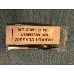 Parker Penpunt Nib Classic Staal Extra Fine, Fine en Medium