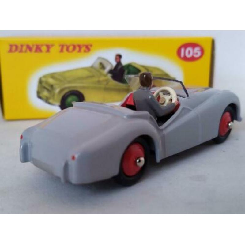 Triumph tr2 sports 1:43 dinky toys 105 atlas Pol