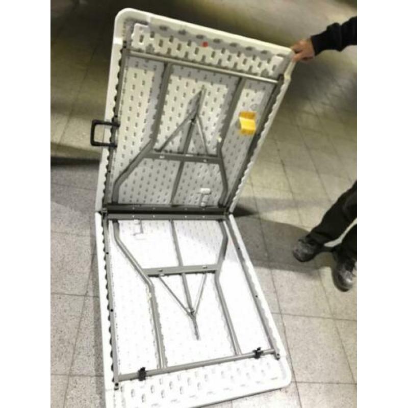 Inklapbare tafel, diverse doeleinden 180 x 75cm