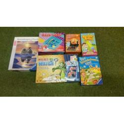 Spellen een set spellen en een puzzel bijna gratis