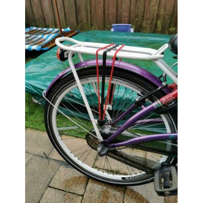 Mooie Batavus Gabbana meisjesfiets 26 inch, 3v