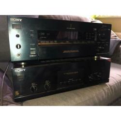 Sony voor en eind versterker STR-DB1080 en N220