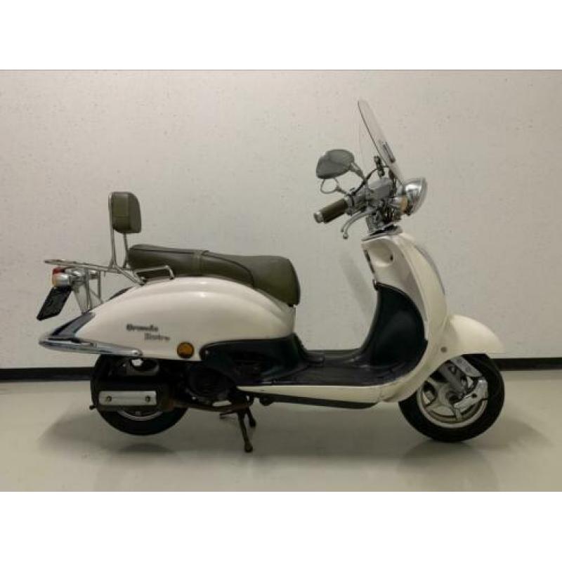 Retro scooter snorscooter