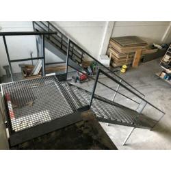 Stalen trap