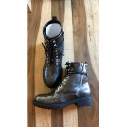 BIKER BOOTS kleur grijs maat 37 nieuw