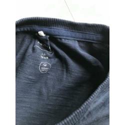 NAME IT shirt met pompons netjes donkerblauw 122 / 128 D15