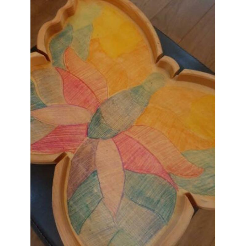 Houten vlinderpuzzel