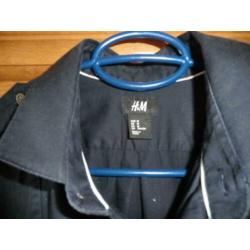 Zwart Overhemd maat M van Hennes & Mauritz, H&M z.g.a.nw.