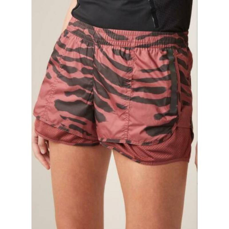 Stella McCartney sport Adidas shorts broekje zebra print
