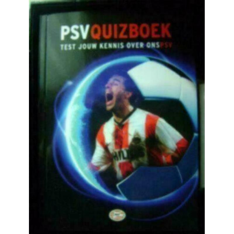 psv Quizboek met sleutelhanger en blokje