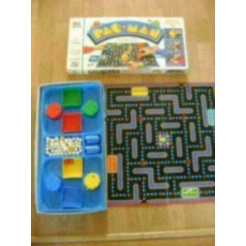 pac man -MB spel spannend tot de laatste hap