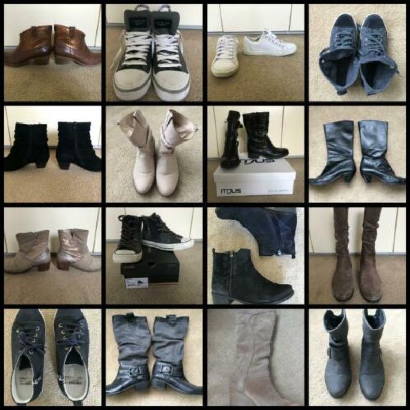 Schoenen, o.a. All Stars, Mjus, Cuplé, Sandwich