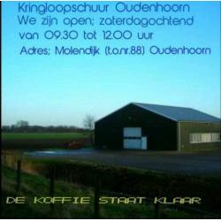 Ronde eiken eettafel