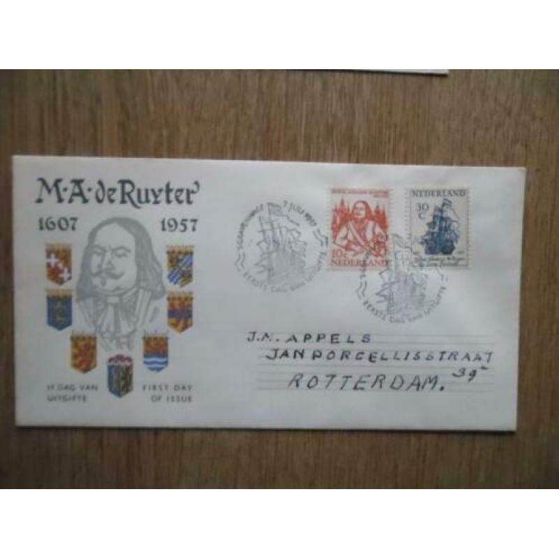 Nederland. FDC E28 tot en met E32. CW 134 euro