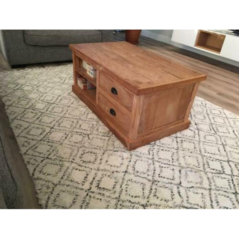 Teakhouten salontafel