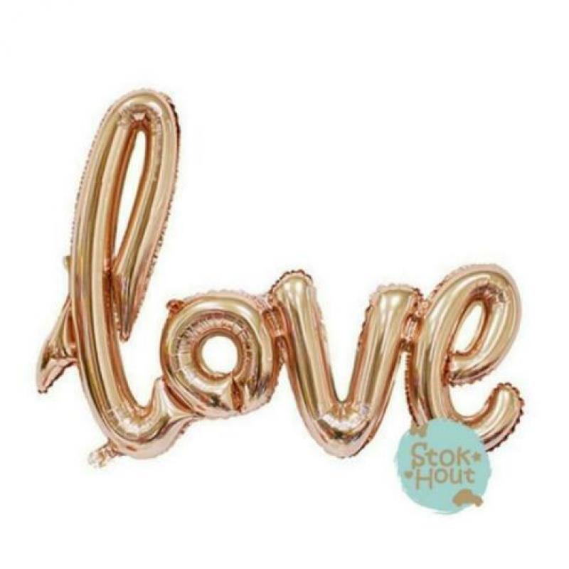 Huwelijk XXL Diamanten ring ballon - 85cm | Stokhout 78