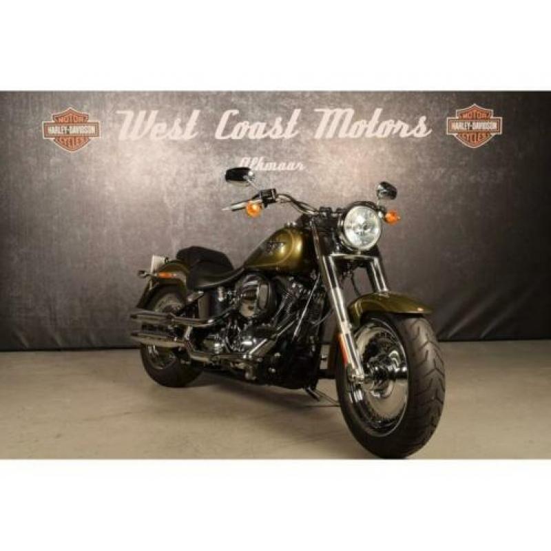 Harley-Davidson FLSTF FAT BOY 103 ABS Olive Gold Pearl BTW!
