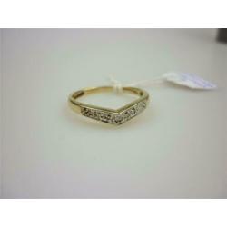 Ring goud met diamanten / Z6222