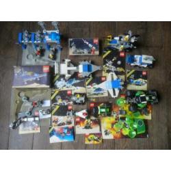 Groot lot van 15 x sets lego classic space ruimtevaart