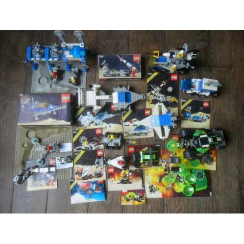 Groot lot van 15 x sets lego classic space ruimtevaart