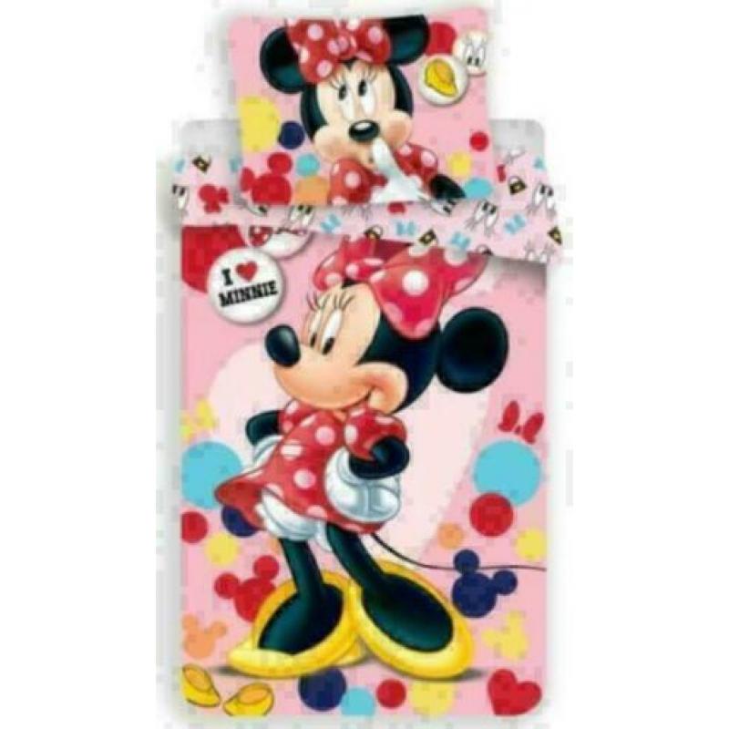 Minnie Mouse Dekbedovertrek 140x200 - Diverse Uitvoeringen