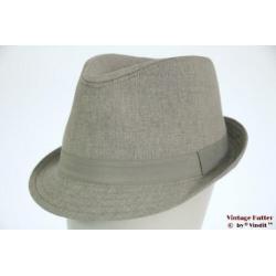 Gleufhoed Trilby Hawkins beige blauw of grijs 58, 59, 60 new