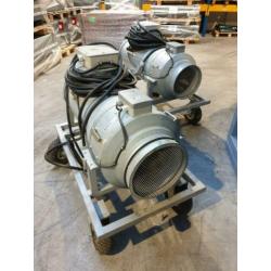 Heteluchtkanon industrieel gebouwd 15.000 watt