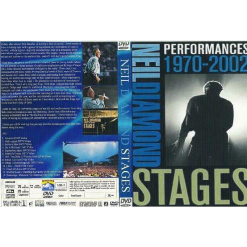 dvd Neil Diamond live in Dublin 2002