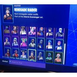 Fornite account sale!! Wees er snel bij
